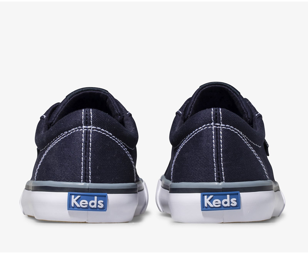 Keds Kids Sneakers Navy - Jump Kick Canvas - 678FQXRVZ